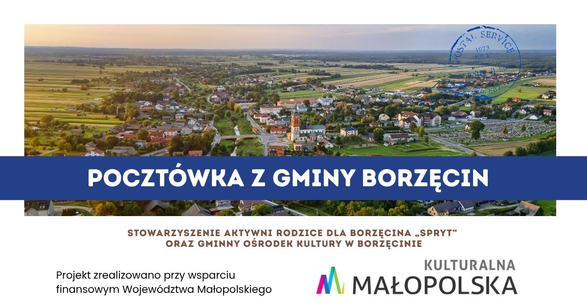 Zdjęcie: „Pocztówka z Gminy Borzęcin” - cykl warsztatów oraz konkurs na najpiękniejszą pocztówkę!