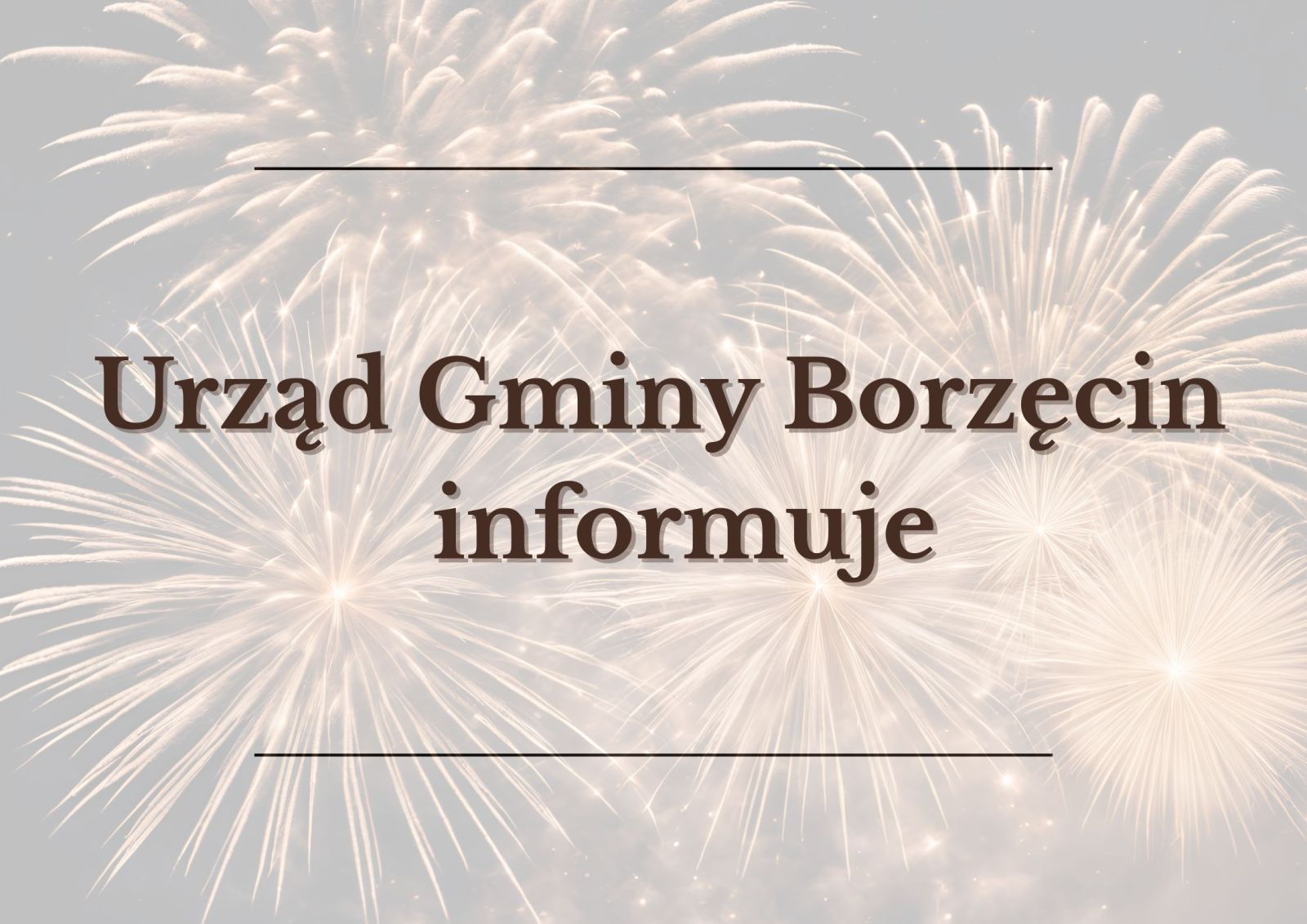 Zdjęcie: UWAGA! Skrócone godziny pracy Urzędu w Sylwestra