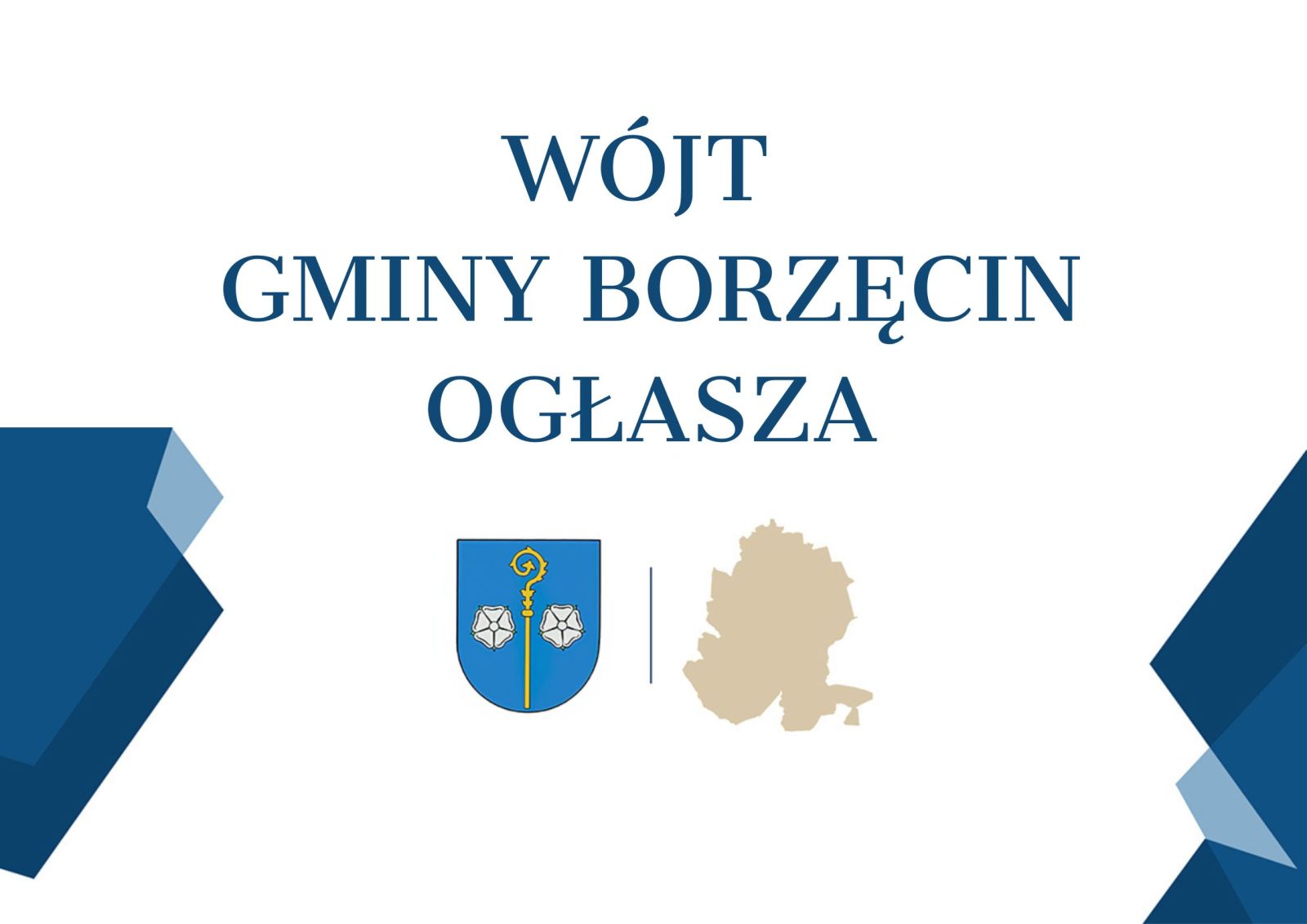 Zdjęcie: Wójt Gminy Borzęcin ogłasza