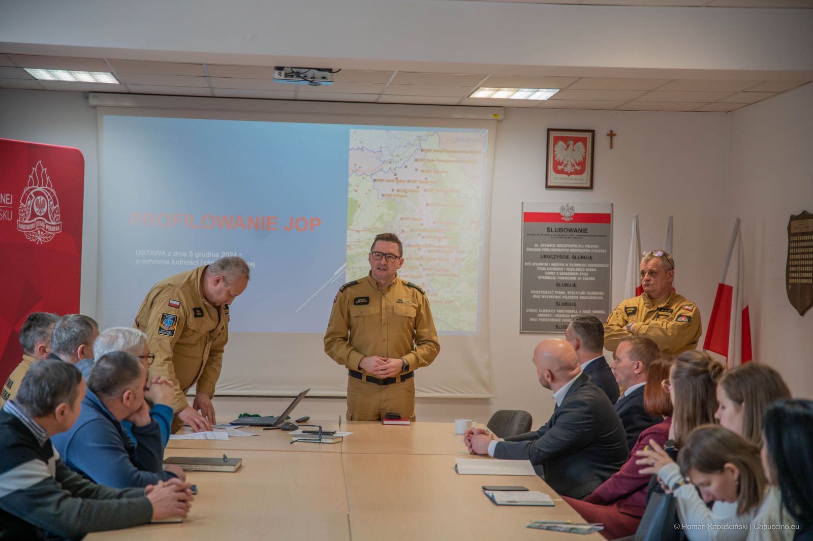 Zdjęcie: Planowanie ochrony ludności i obrony cywilnej w powiecie brzeskim