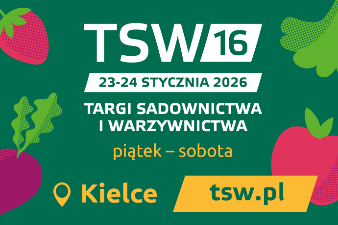 Zdjęcie: Zaproszenie na 16. edycję Targów Sadownictwa i Warzywnictwa TSW 2026 – najważniejsze wydarzenie branżowe w Polsce i Europie środkowo-wschodniej